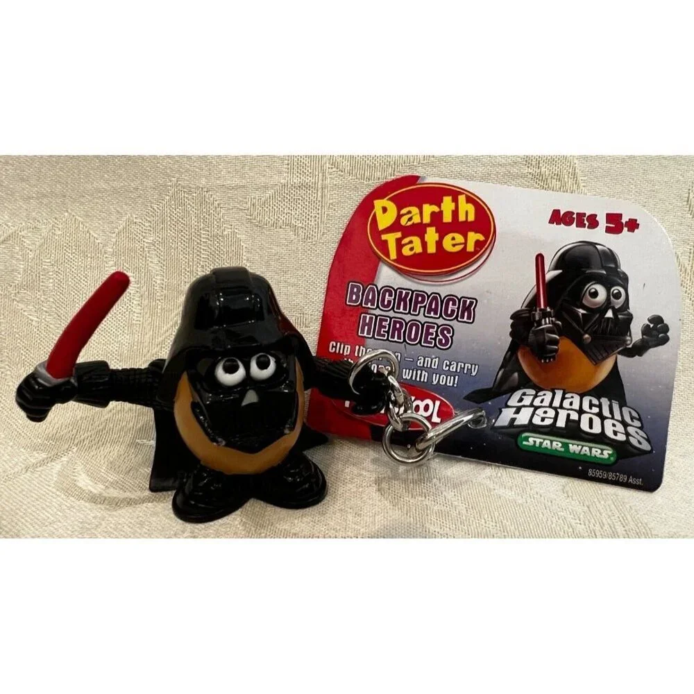 Star Wars Darth Tater Vader Playskool Galactic Heroes Backpack Keychain